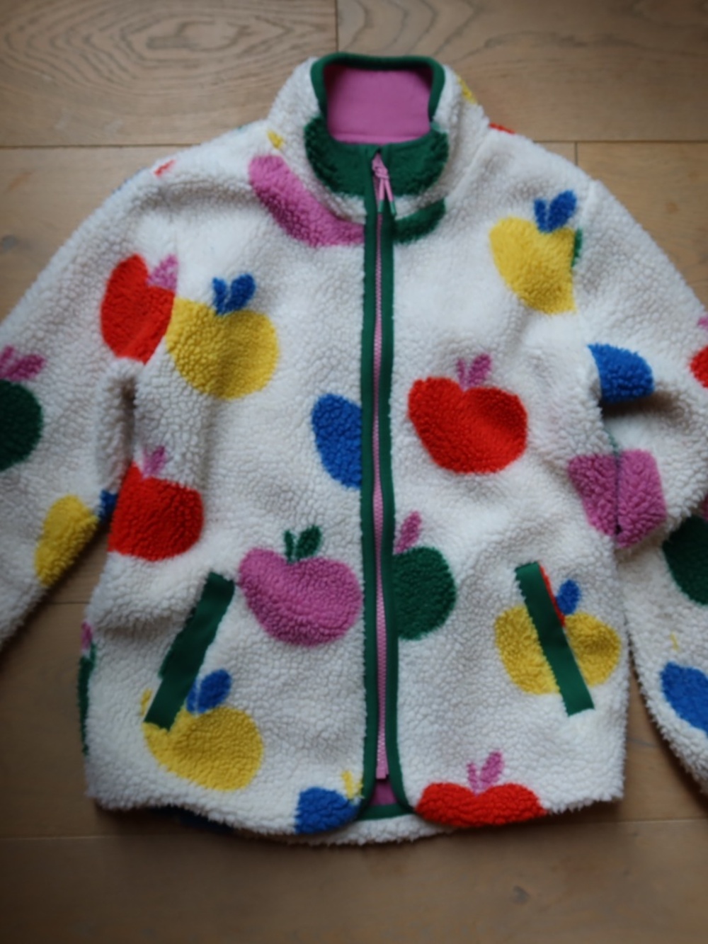 Girl Zip Up Sweater Mini Boden Size 9-10